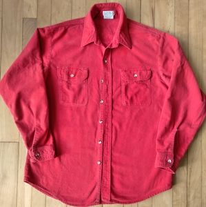 Vintage menswear chamois shirt